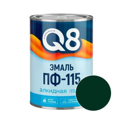 Эмаль FORMULA Q8 ПФ-115 Зеленый 0,9 кг