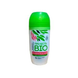 Женский дезодорант ПРЕЛЕСТЬ Био нежность и уход роликовый 50 мл