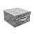 Короб ЕВРОГАРАНТ Grey flower 28*30*16 см 19348