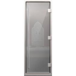 Дверь для бани DOORWOOD Сатин правое 1900*800 мм