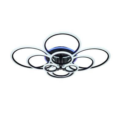 Люстра ЛАЙТ СФЕРА 3009/10B BK/RGB Черный