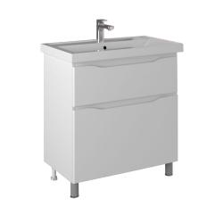 Тумба с раковиной BRIZ Мальта 80 ящики