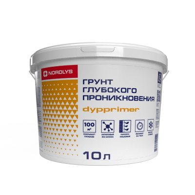 Грунт NORDLYS Dypprimer глубокого проникновения 10 л 
