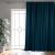 Штора РОСТЭКС Лен Синий 200*280 см