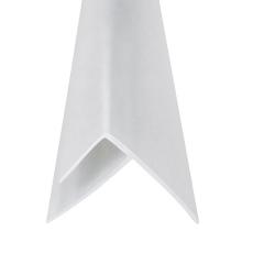 Плинтус потолочный ПВХ F-профиль 30 мм 3 м 