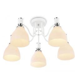 Люстра AMBRELLA Traditional TR303305/5 WH/CH/FR Белый, хром