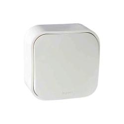 Выключатель LEGRAND Quteo 1 клавиша белый 782200