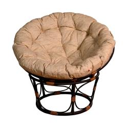 Кресло садовое BIGARDEN Papasan Коричневый 105*105*750 мм