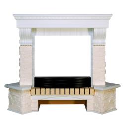 Портал ROYAL FLAME Pierre luxe белый угловой