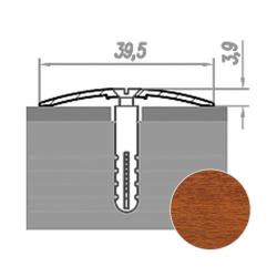Профиль одноуровневый НОВОСЕЛ П 10.2 Темный дуб 0,9 м