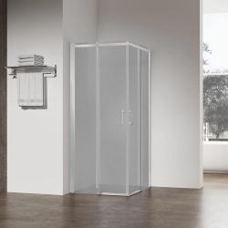 Душевое ограждение VECONI Rovigo RV-50CH-L Pear 110*90 см