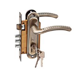 Замок врезной PALIDORE LH 7036-59AB Бронза