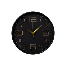 Часы настенные 30см Классика, черный /3015-005/Рубин/