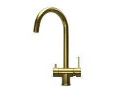 Смеситель для кухни GRANULA Золото сатин KS-7104