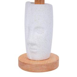 Настольная лампа ODEON Visiona 8210/1T Белый, дерево