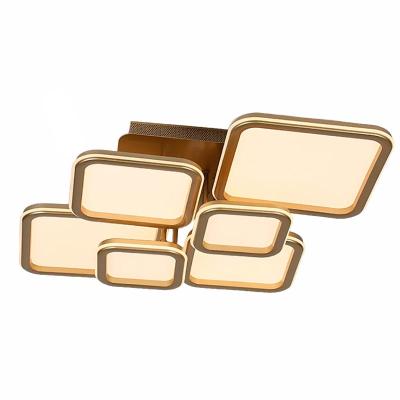 Люстра ЛАЙТ СФЕРА 9304/2*3 Champagne gold Золотое шампанское