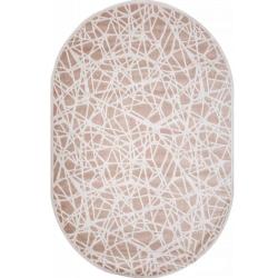 Ковер MIRANDA D967 овал BEIGE размер 1 x 2 м