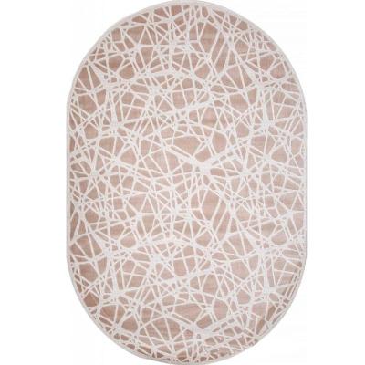 Ковер MIRANDA D967 овал BEIGE размер 1 x 2 м
