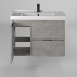 Тумба с раковиной BRIZ Чикаго 90 грей