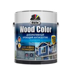 Кроющий антисептик DUFA Wood Color Белый 2,4 л