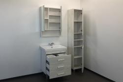 Тумба с раковиной COMFORTY Никосия 60 дуб белый 