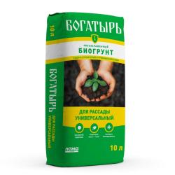 Грунт ЛАМА ТОРФ Богатырь Для рассады универсальный 10 л