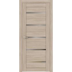 Дверное полотно LIST L-1 беленый дуб остекленное 2000*600 мм