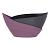 Горшок пластиковый BMC Гармония Сливовый, антрацит 1,5 л