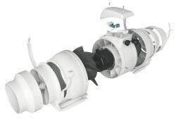 Вентилятор осевой ERA Typhoon 100 2 SP канальный 220 м³/ч