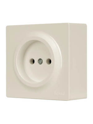 Розетка сетевая LEZARD Leto кремовый 752-0300-121B 