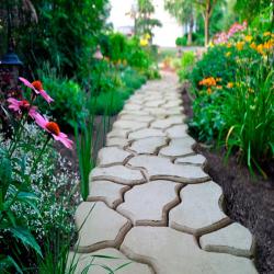 Форма для отливки дорожки МАСТЕР САД Садовая тропинка 600*600*55 мм