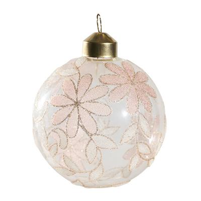 Шар HOLIDAY CLASSICS Ледяной сад 80 мм