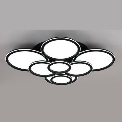 Люстра ЛАЙТ СФЕРА 9301/2*4 BK Черный