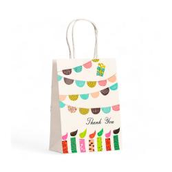 Пакет бум. 15*8*21см Праздичные свечи /10439759/UPAK LAND/