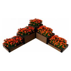 Доска грядочная NAUTICPRIME Венге 25*150*2950 мм 