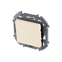 Механизм выключателя LEGRAND Inspiria 1 клавиша проходной слоновая кость 673651