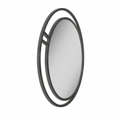 Зеркало КОНТИНЕНТ Marlene Led серый муар 70 см