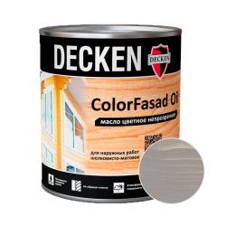 Масло DECKEN Color Fasad Oil Trend Серо-бежевый 0,75 л