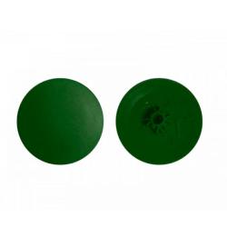 Заглушка декоративная на крестовой шлиц зеленый