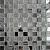 Мозаика KERAMOGRAD Серебро 30*30 см CY817