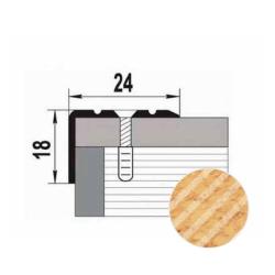 Профиль угловой ЛУКА ПУ 03 Пробка 086 1,8 м