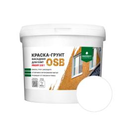 Краска-грунт PROSEPT для плит OSB фасадная Белый 14 кг