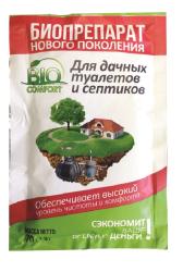 Биопрепарат для дачных туалетов БИОСЕПТИК Биокомфорт 70 г