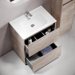 Тумба с раковиной SANCOS Libra Floor 70 дуб галифакс 