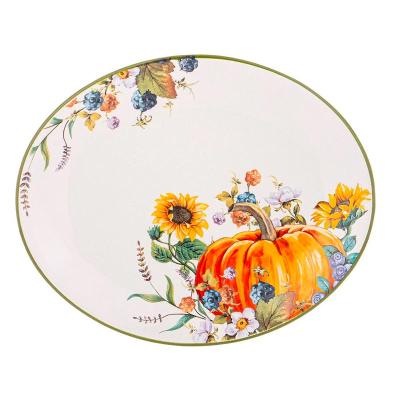 Блюдо 31,5*25,5*3см Урожай /358-20735/AGNESS/