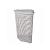 Корзина для белья БЫТПЛАСТ угловая светло-серый 50 л 170270609