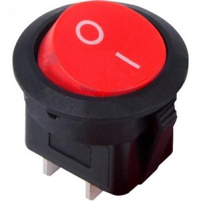 Выключатель клавишный REXANT Mini RWB-214 красный 36-2570