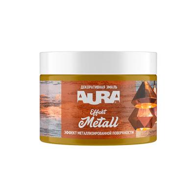 Эмаль AURA Effekt Metall Золото 0,25 кг