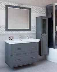 Пенал SANFLOR Модена 35 R серый 34,2*141 см