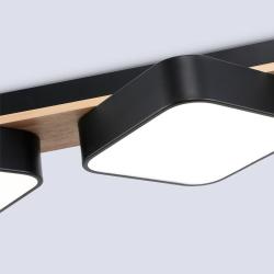 Люстра AMBRELLA Comfort FL4878/3 BK/WD Черный